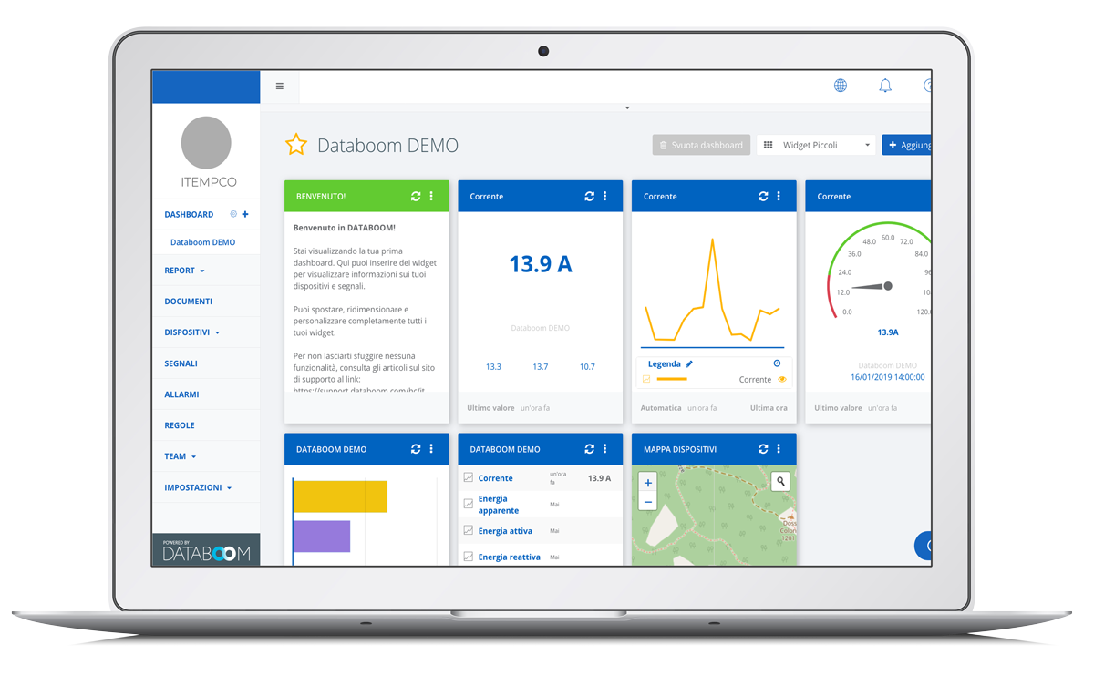 visual Demo application view